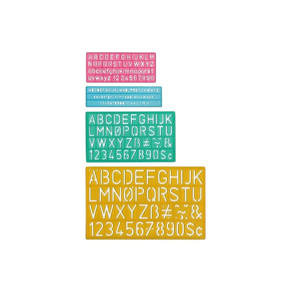 [6009701971422] Stencil Set of 4 - Penflex
