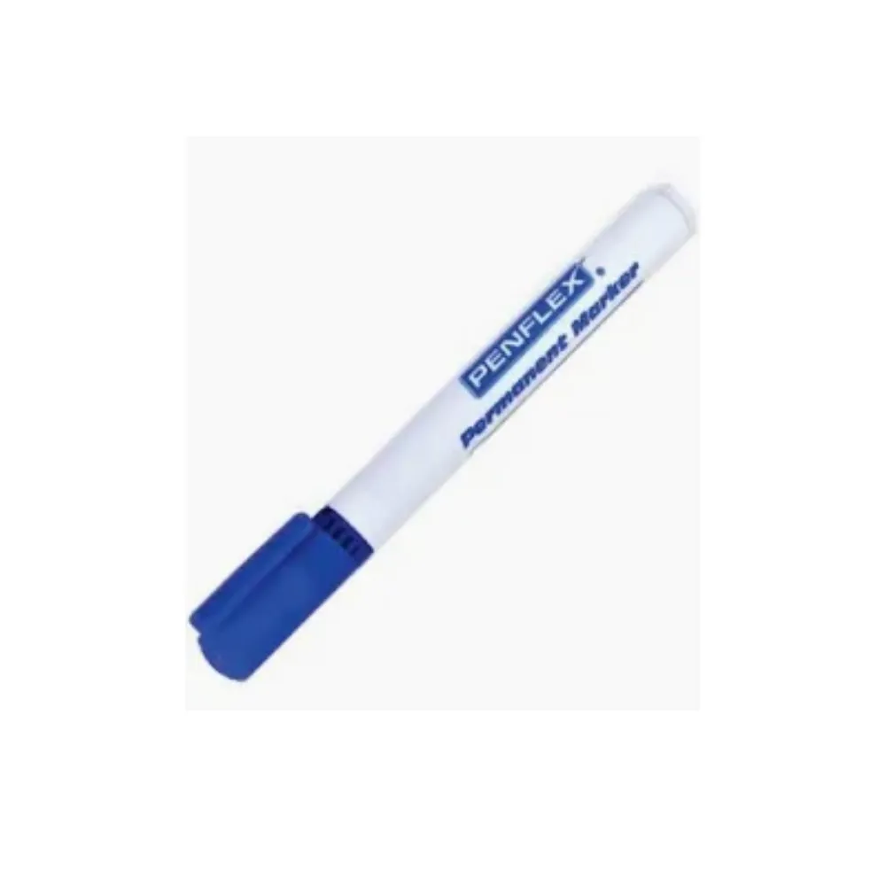 [6009701974171] Marker Permanent PM13 Blue - Penflex 