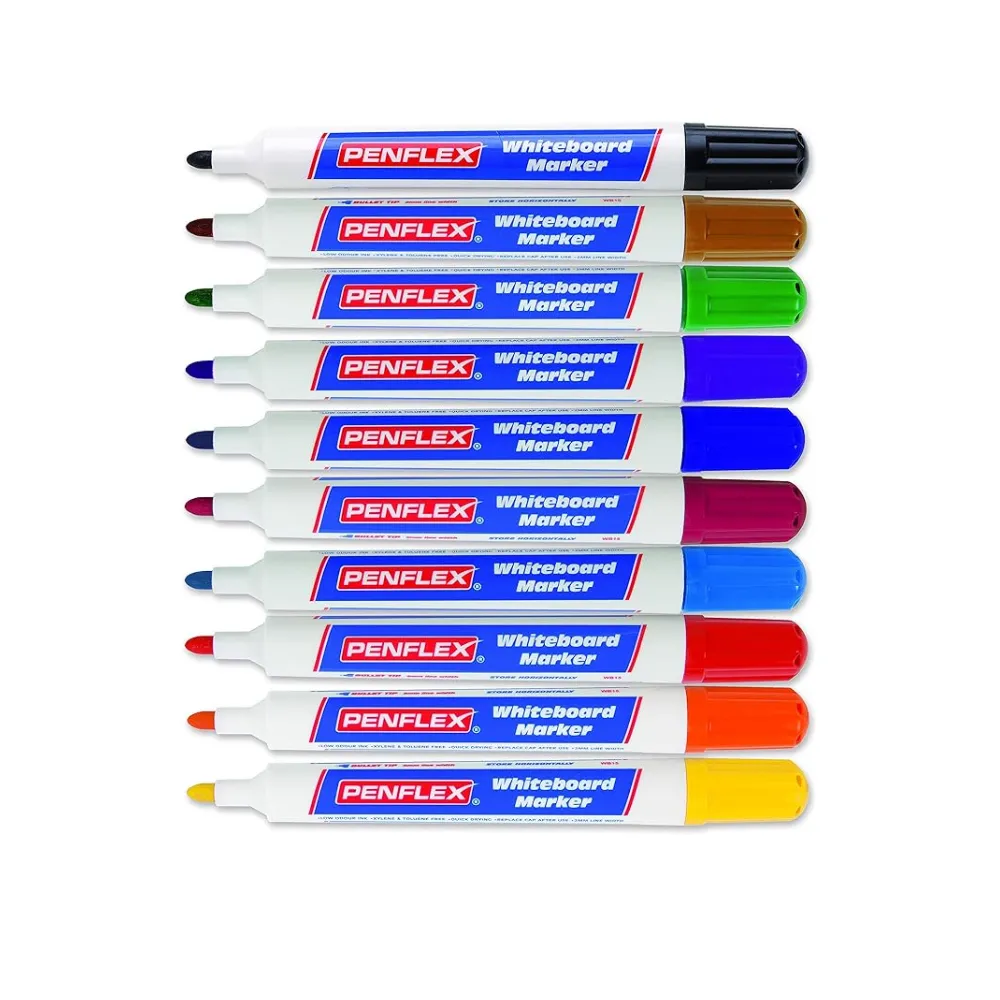 [6009701977752] Marker Whiteboard Red WB15 - Penflex