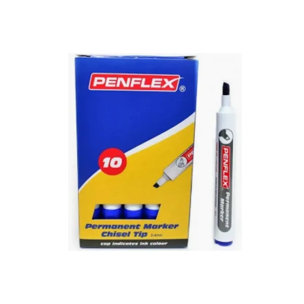 [6009701977837] Marker Permanent PM15 Blue - Penflex