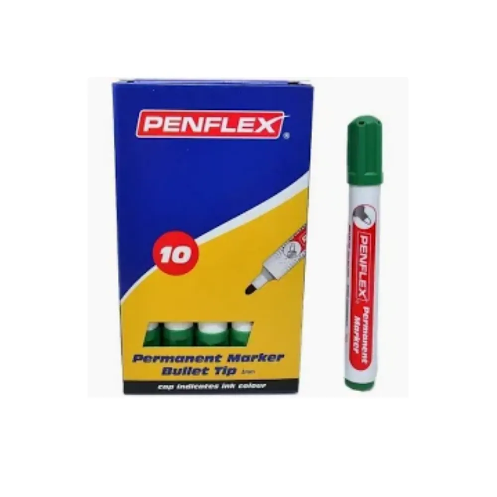 [6009701977851] Marker Permanent PM15 Green - Penflex