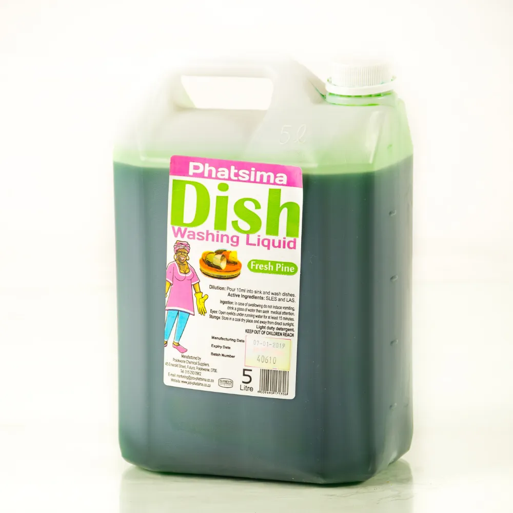 [6009707040177] Phatsima 5lt Dish Washing Liquid Fresh Pine