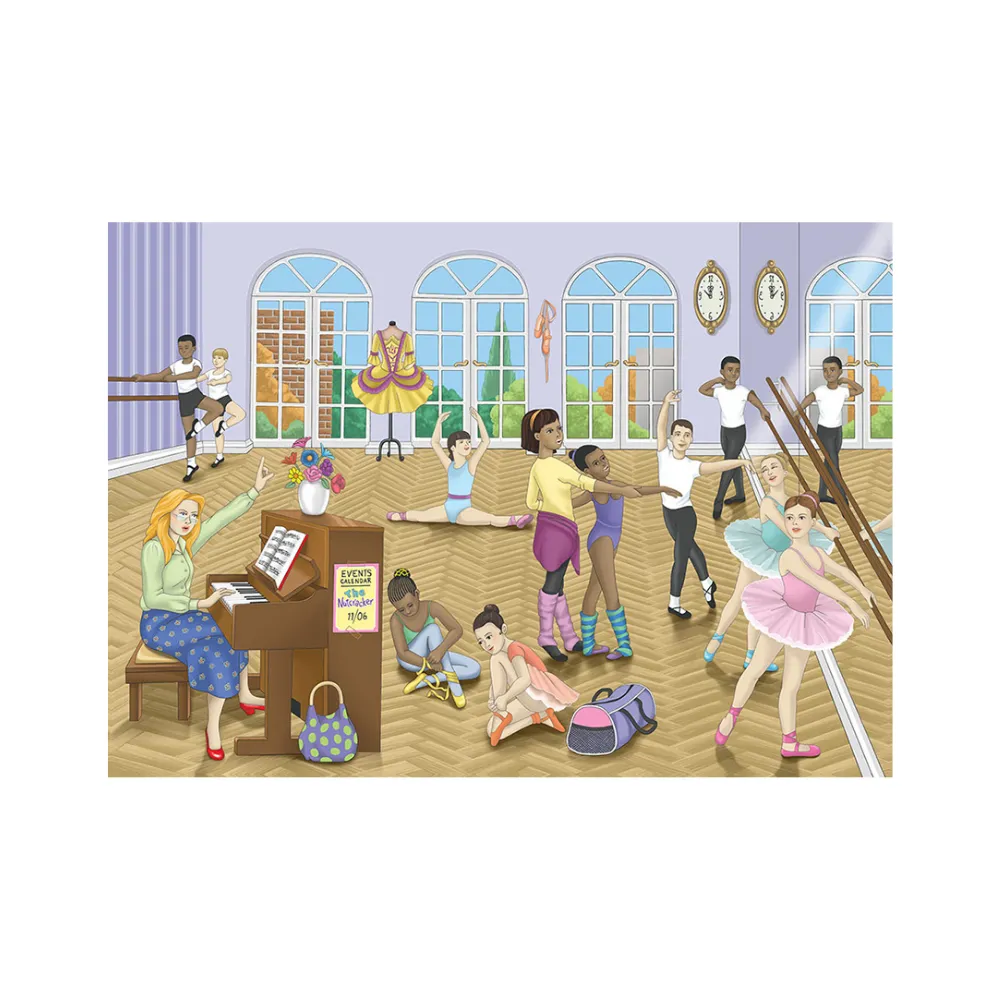 Puzzle 48pc Ballet - Interstat