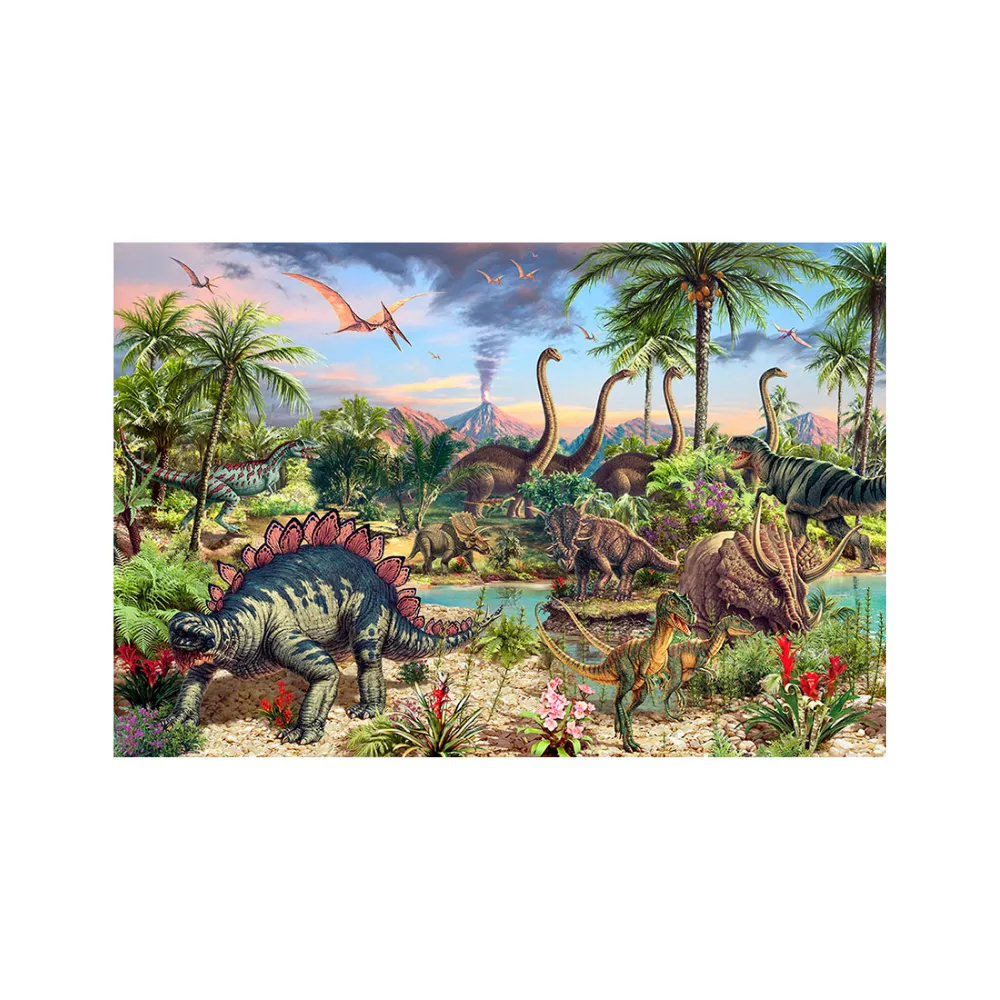 Puzzle 48pc Dinosaurs - Interstat