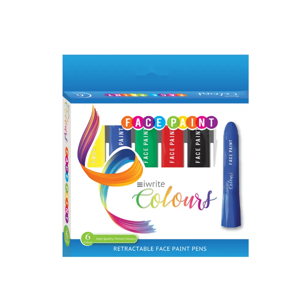 [6009707691812] Face Paint Colours 6`s - iWrite 