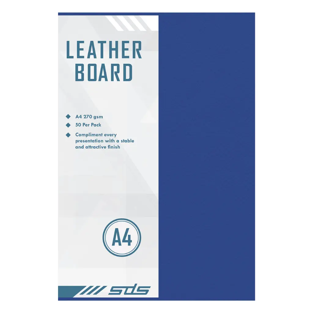 Board A4 Leather Blue - SDS 