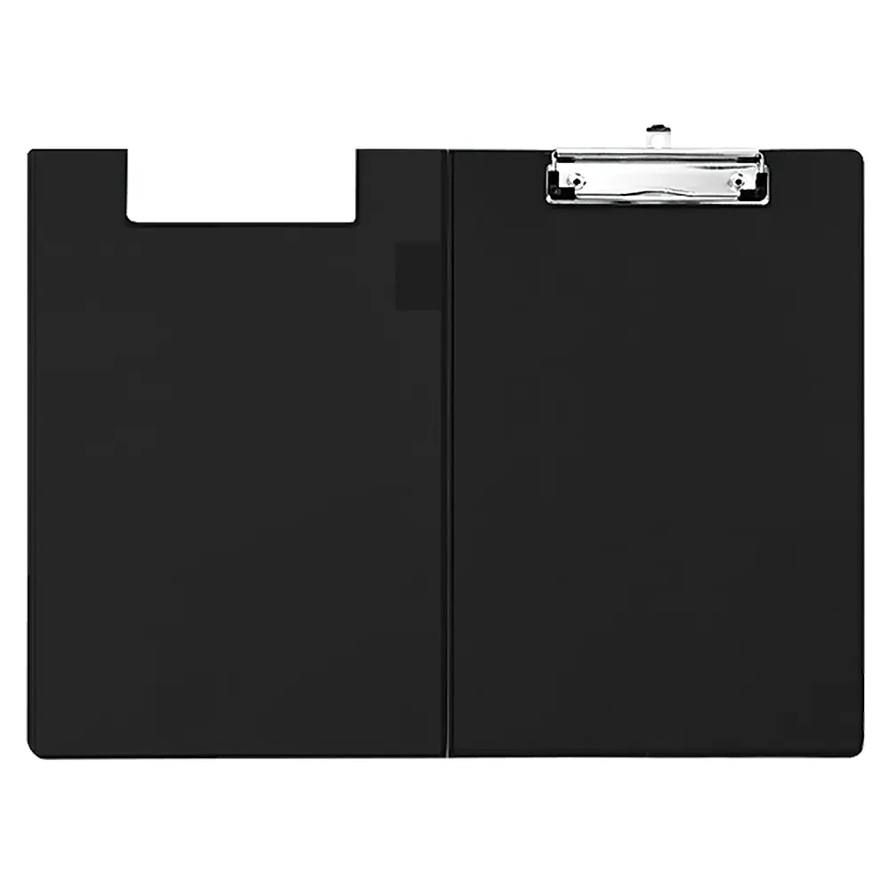 Clipboard A4 Double Side T10 PVC Black - Treeline