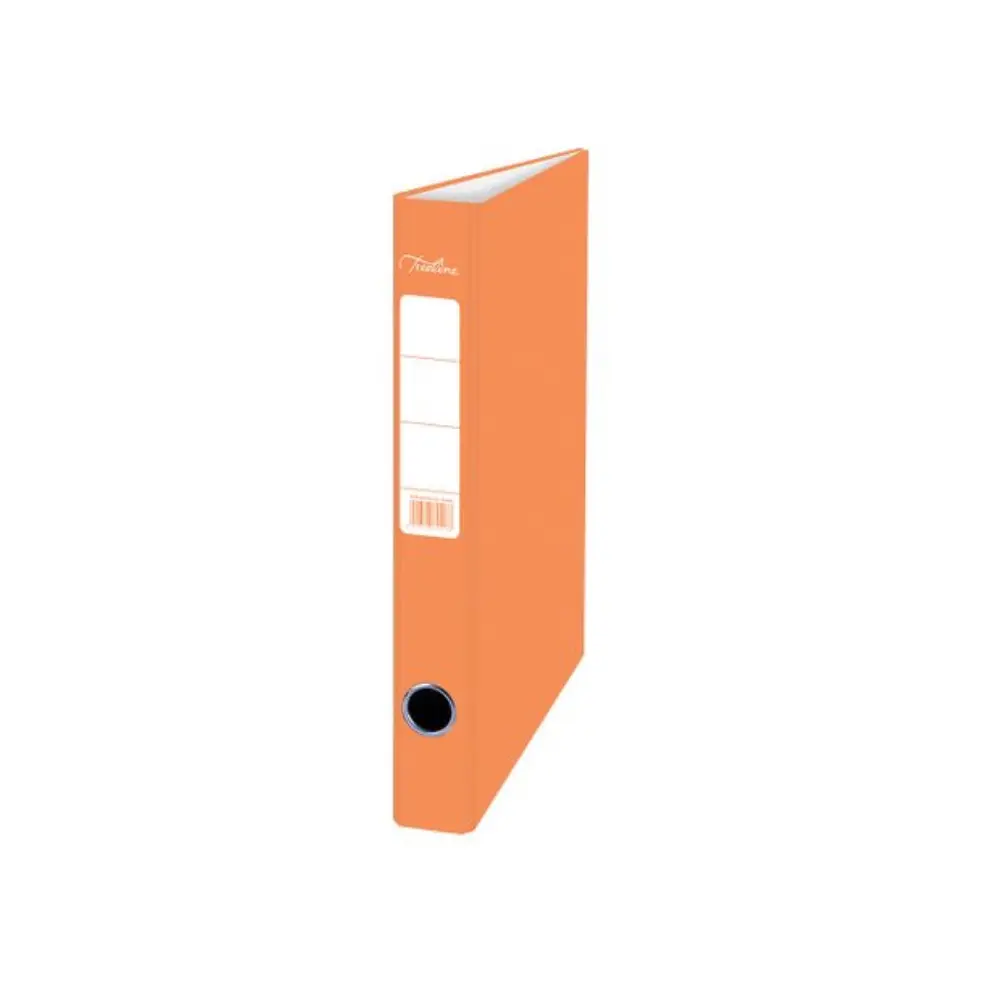 File Ringbinder 25mm PVC A4 Orange - Treeline