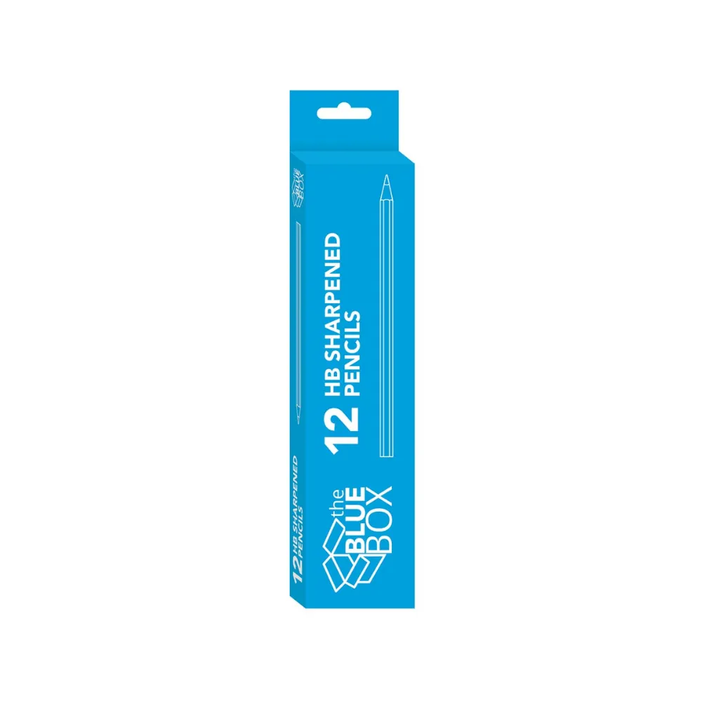 [6009707696398] Pencils HB 12`s - Blue Box 