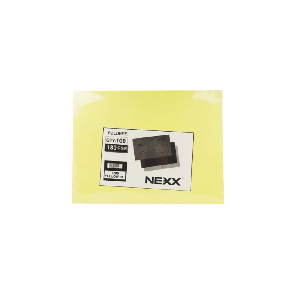 File Folder 100`s Yellow  - Nexx 