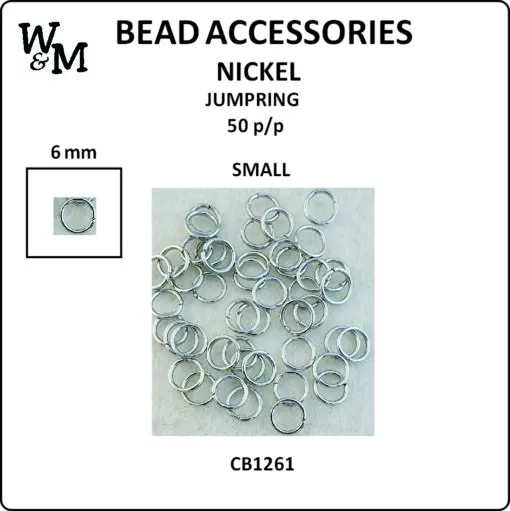 JumpRing Small 6mm 50/p - Disc