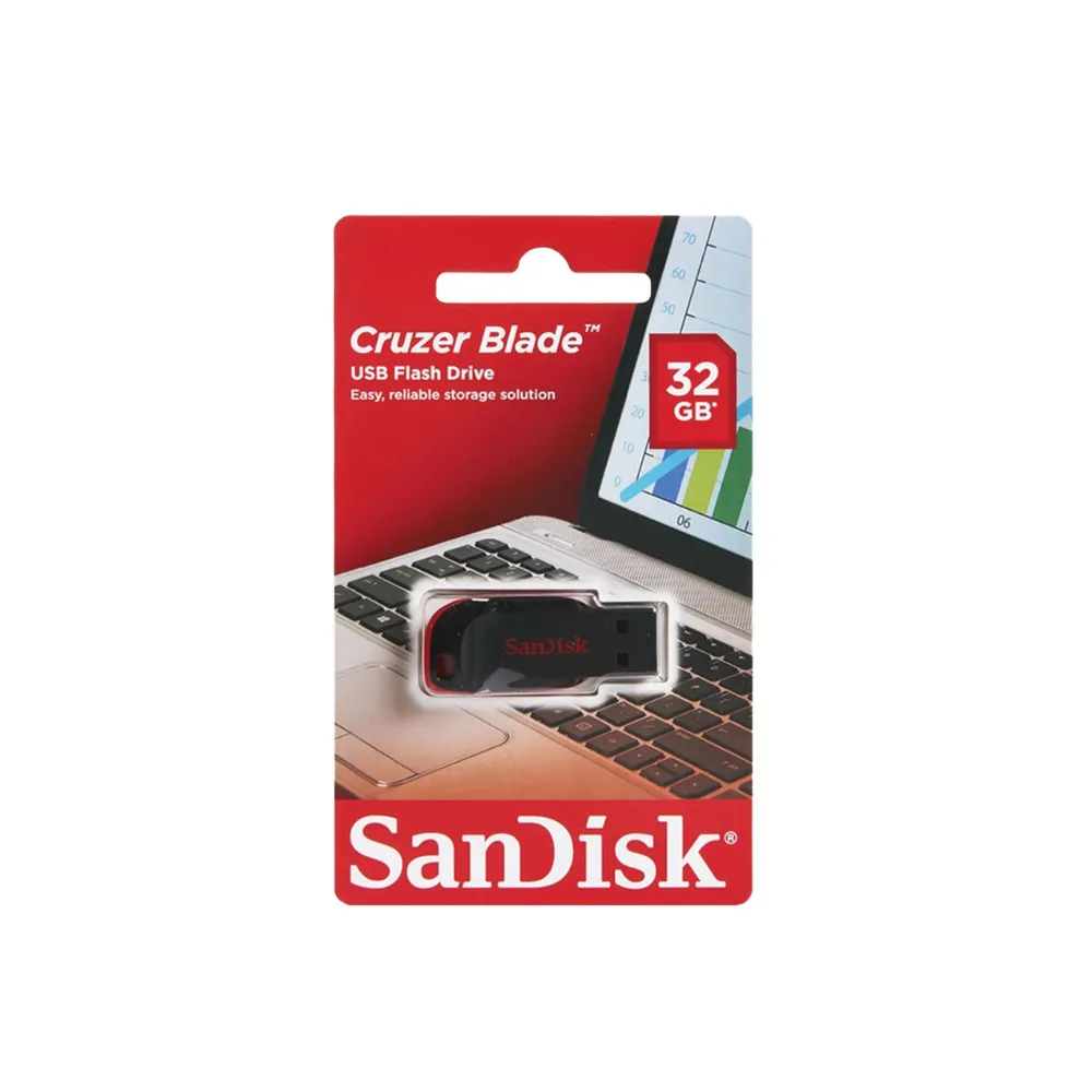 [619659069193] USB 32GB Cruzer Blade - Sandisk 