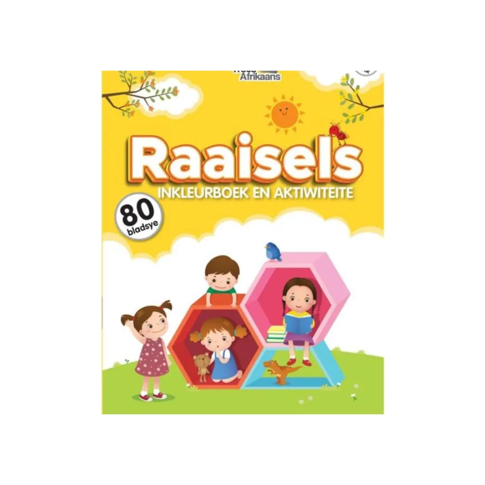 [62] Book Colouring Butterfly - Raaisel Afrikaans 80p