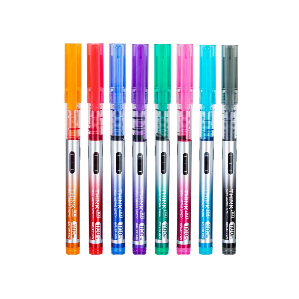 Pen Roller Ball Think Orange Q300 - Deli 