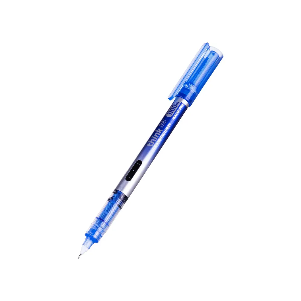 Pen Roller Ball Think Blue Q300 - Deli 