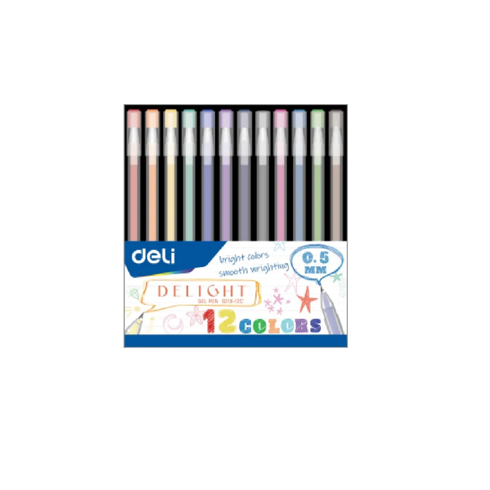 Pen Gel Delight 12`s G119 - Deli - Tech 