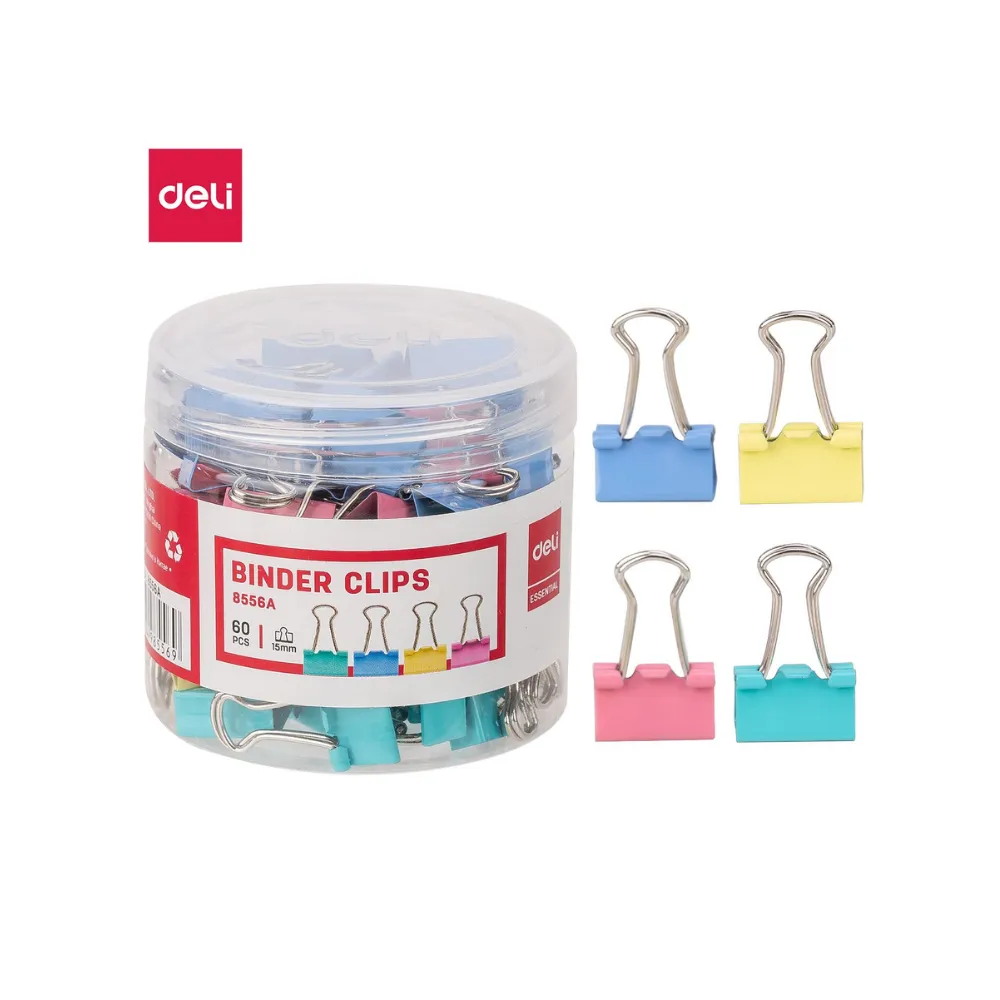 Clip Foldback Colour 15mm - Deli Tech