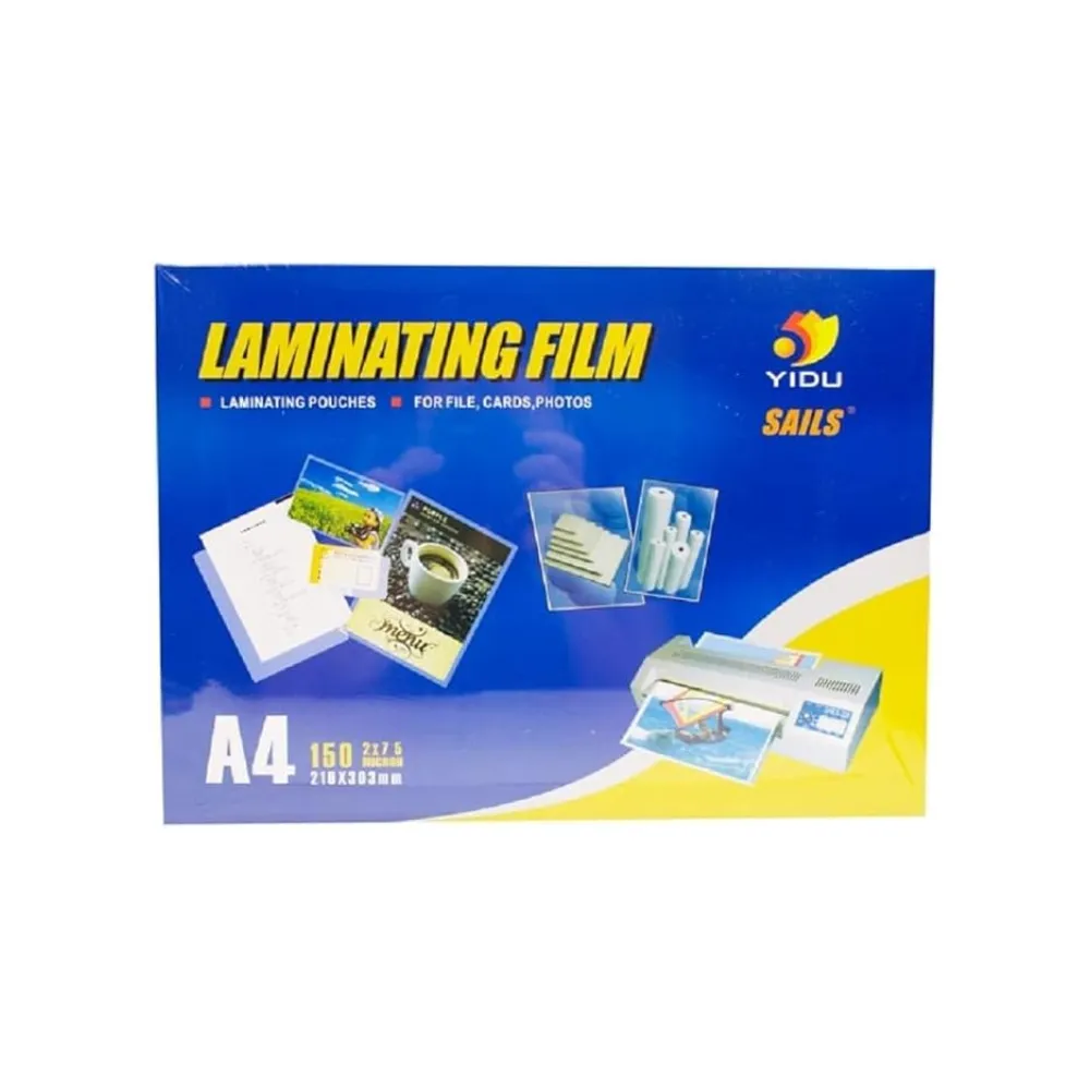 [6927972112040] Laminating Pouch 65x95mm - Yidu