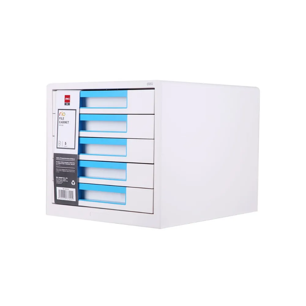 [6935025376060] File Cabinet Blue 1033 - Tech