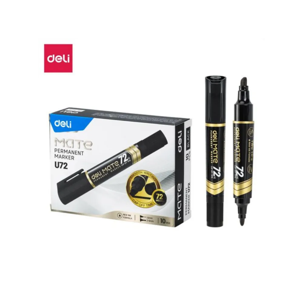 Marker Permanent U72 Black - Tech