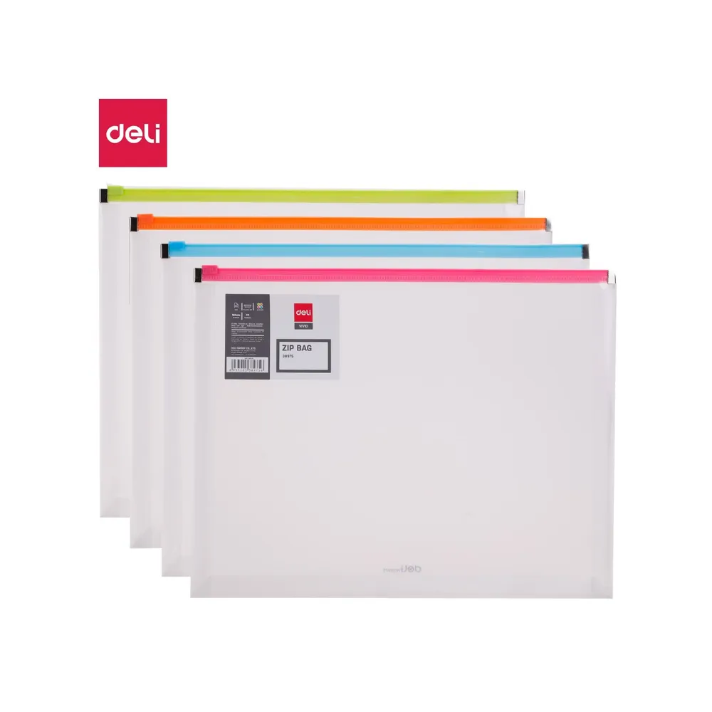 [6935205389756] Zip Bag A4 Assorted E38975 - Tech 