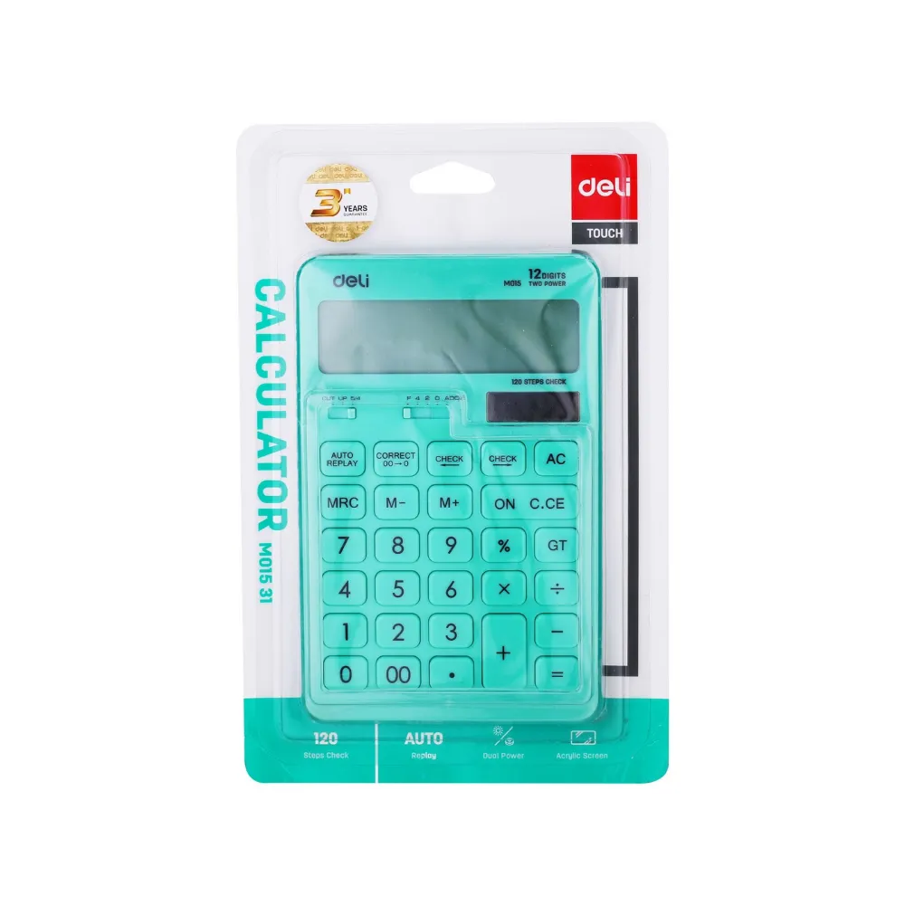 Calculator 12 Digits EM01531 - Deli