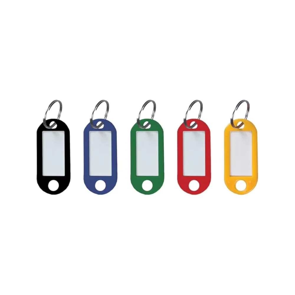 Key Rings Disp 50 plastic int JZ5002