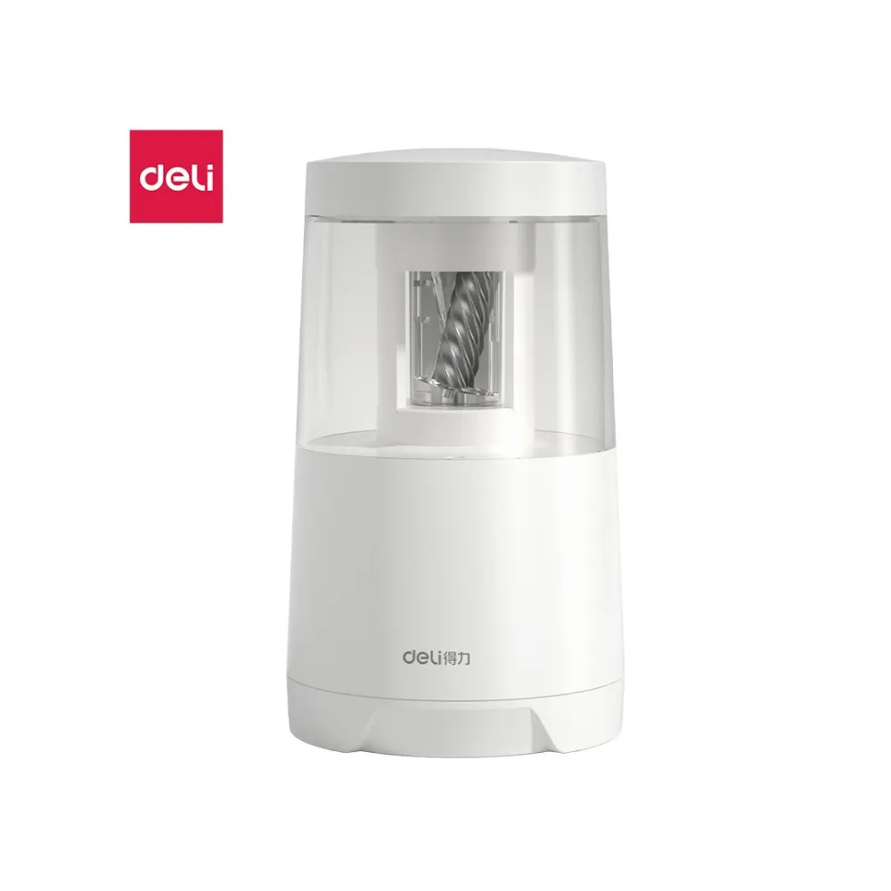 Sharpener Desk Electric Rotary White VA5 - Deli