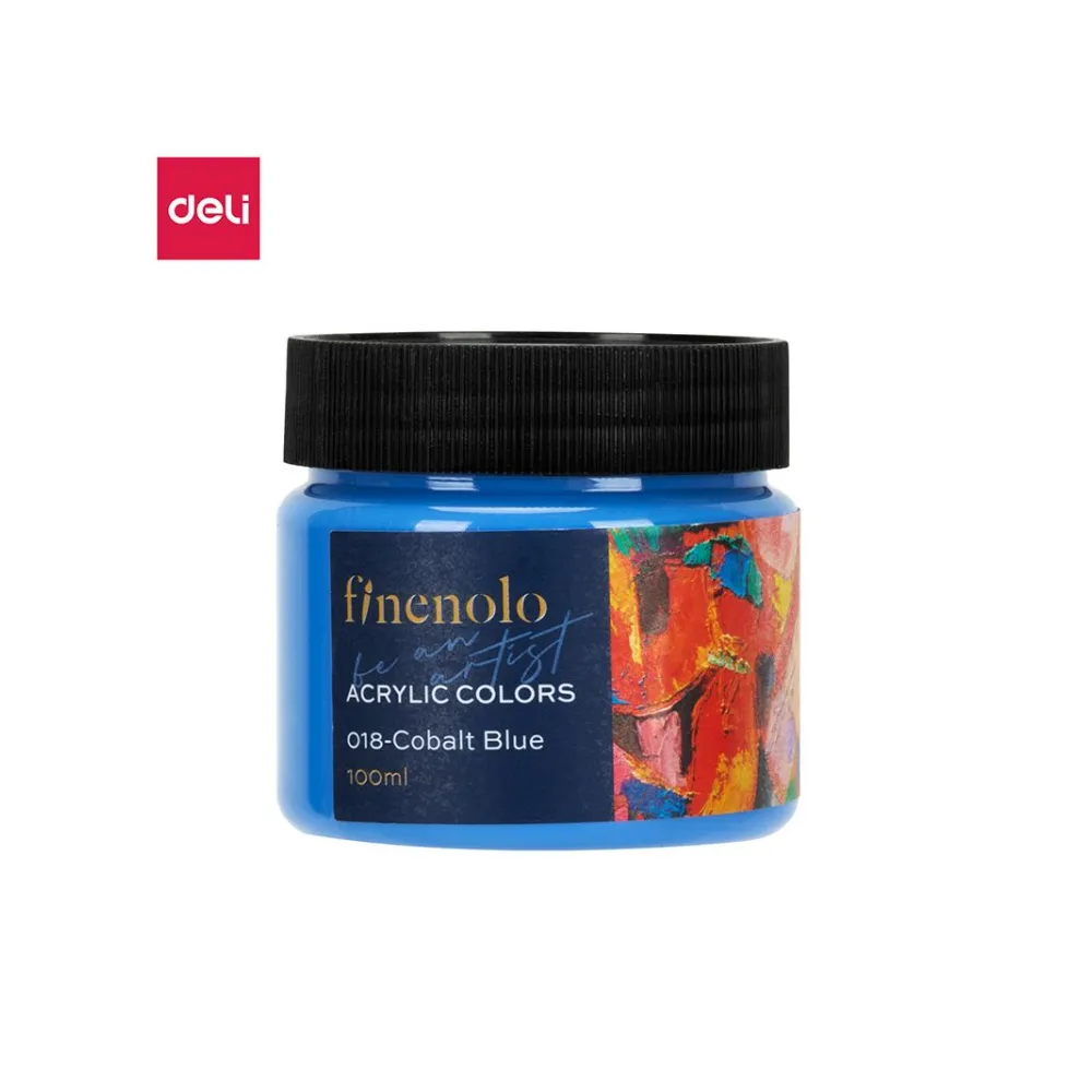 Paint Acrylic 100ml Cobalt Blue - Finenolo