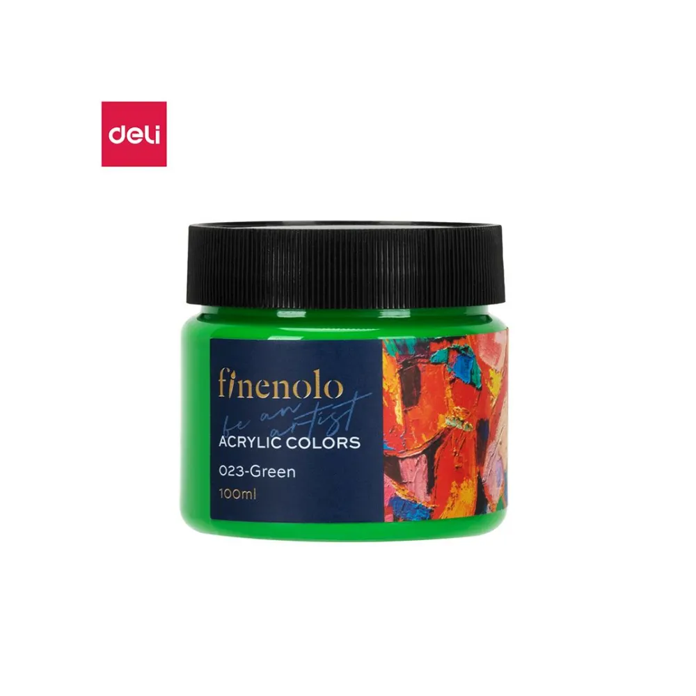 Paint Acrylic 100ml Green - Finenolo