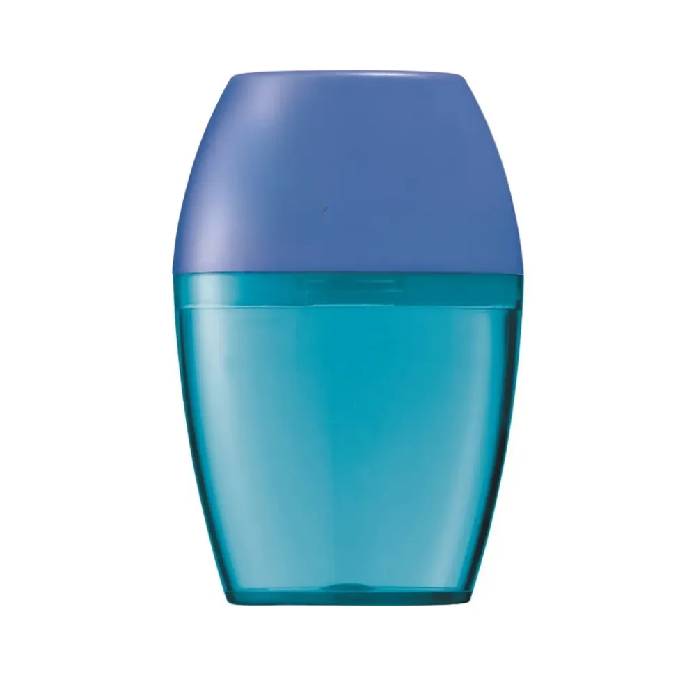 [730] Sharpener 1 Hole Plastic Barrel Asst - Bantex
