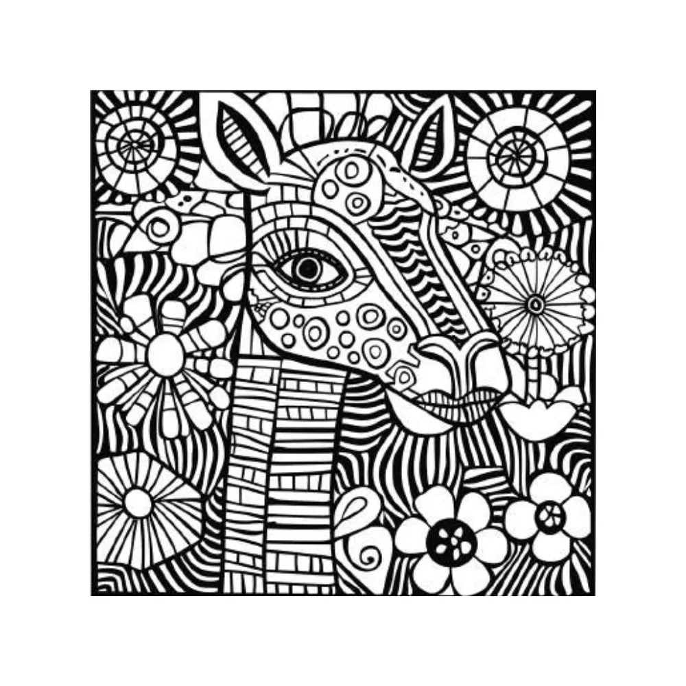 Giraffe`s Day Out