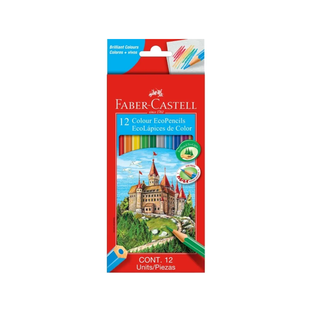 [7891360637783] Pencils Colour Eco 12`s - Faber-Castell