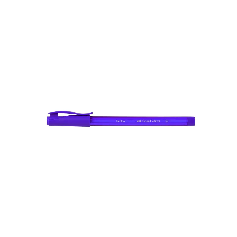[8901180308066] Pen Ball Triflow 1mm Violet - Faber-Castell