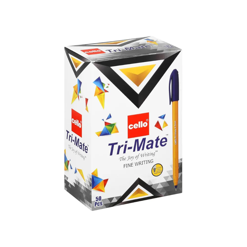 [8904228125311] Pen Cello Tri-mate 0.7 Black