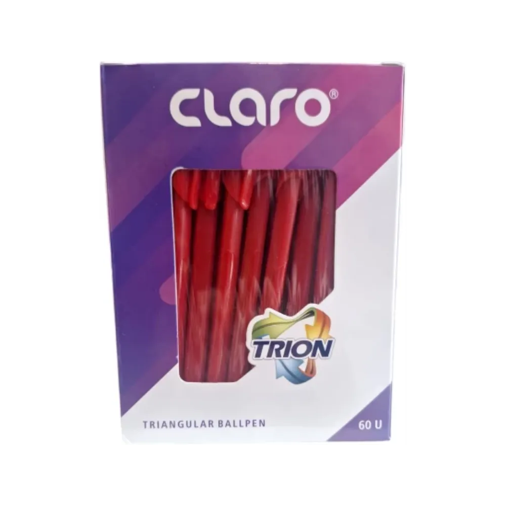 Pen Claro 0.7 Red 60`s