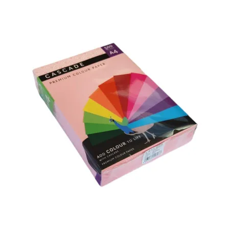 Paper Cascade 80g A4 ream- Pink