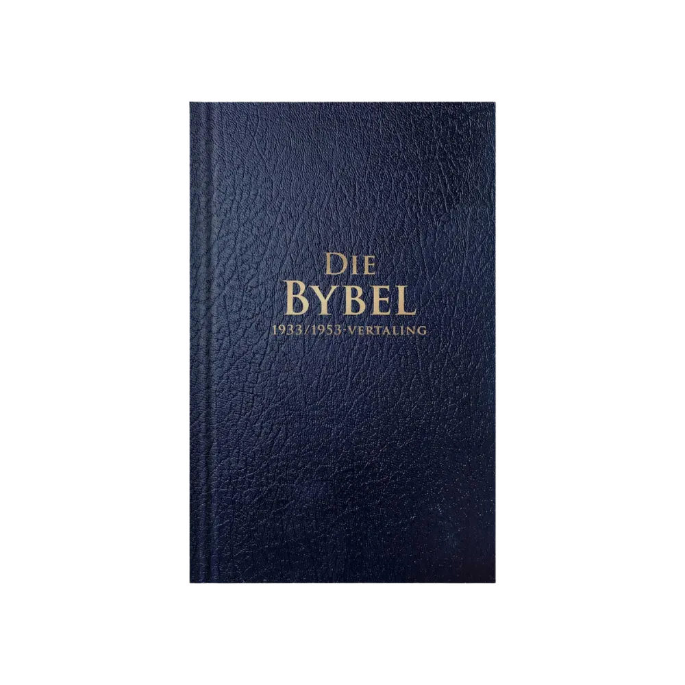 [9780638009873] Afrikaans 1933/1953 Vertaling Swart Hardeband Bybel
