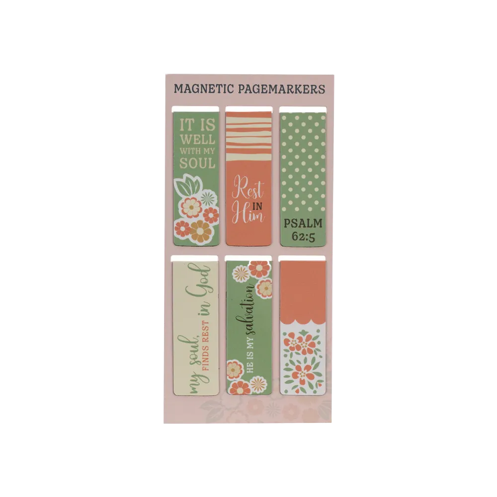 It Is Well With My Soul Magnetic Bookmarks Set Of 6