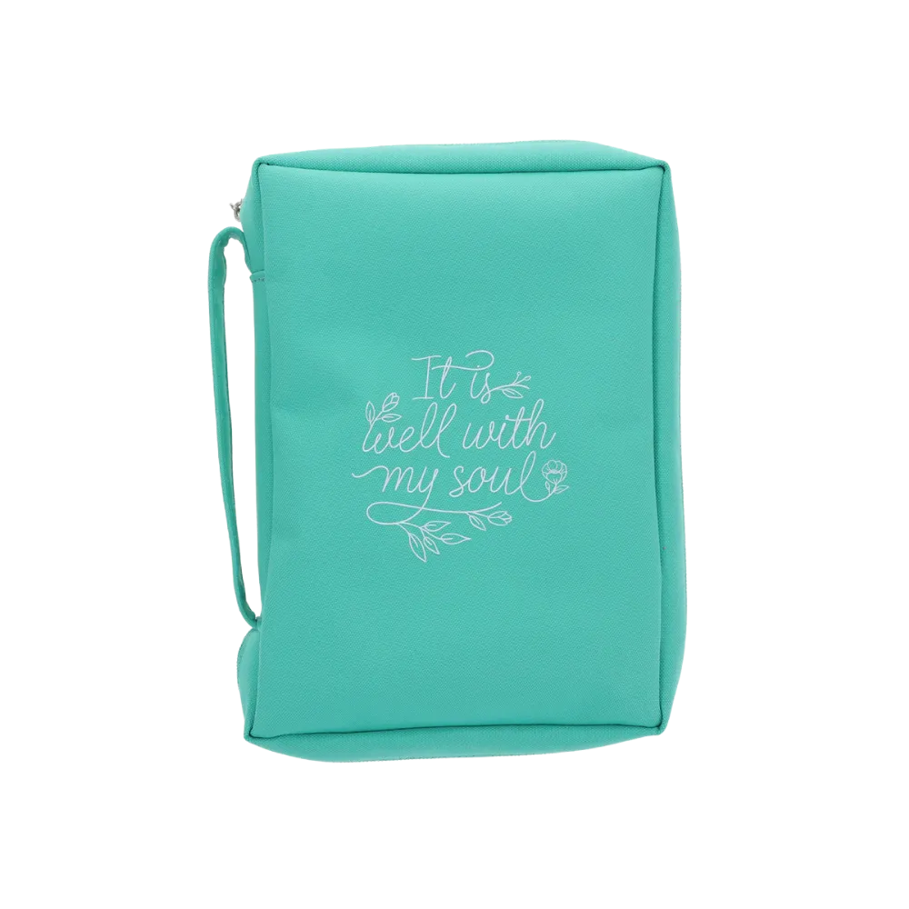 It Is Well with My Soul Polyester Bible Bag