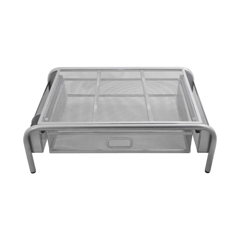 Monitor Stand Silver 1 drawer M710S - SDS