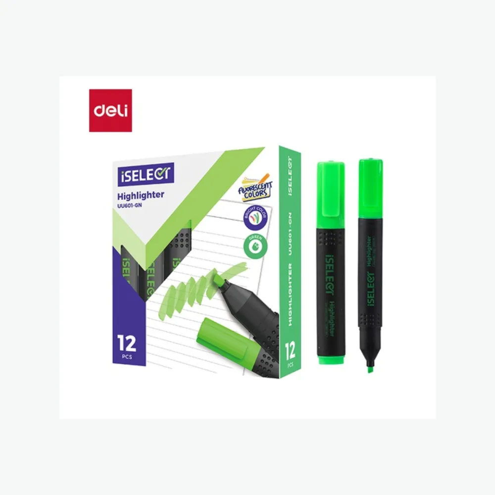 [6932673700748] Highlighter Iselect 1-4mm - Green