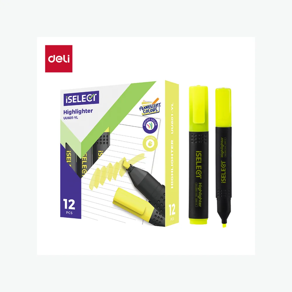 Highlighter Iselect 1-4mm - Yellow