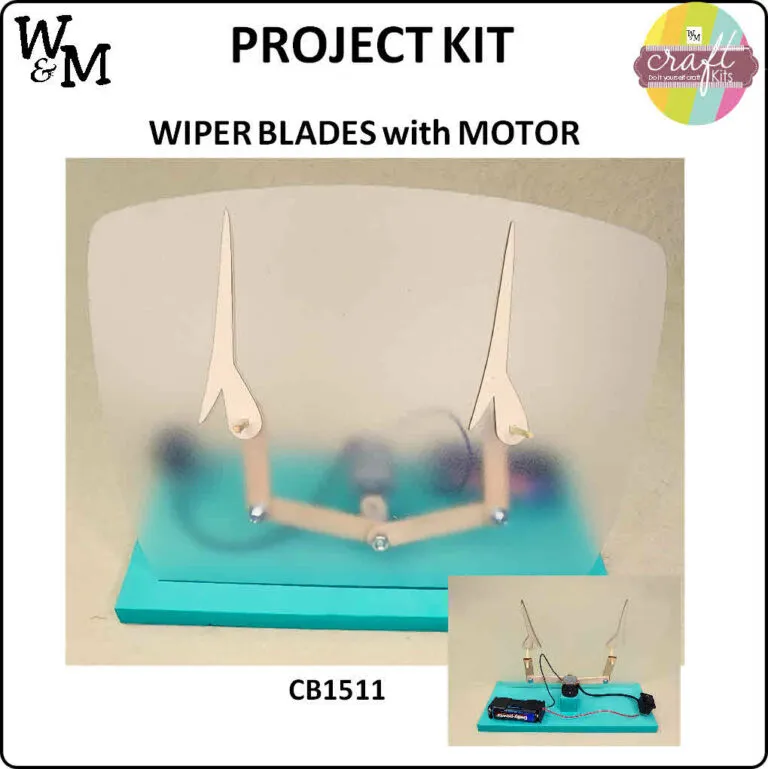 Project Kit Wiper Blades with Motor