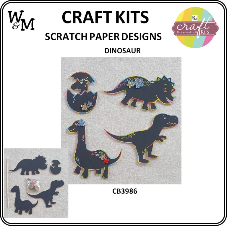 Scratch Paper Dinosaur - Disc