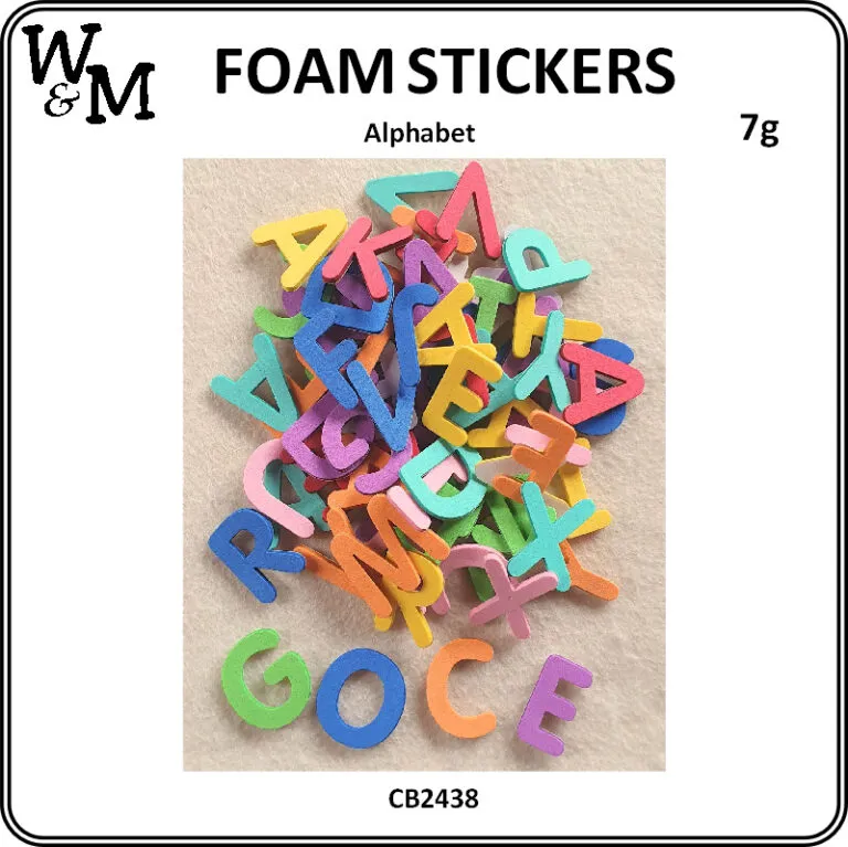 Sticker Foam Alphabet
