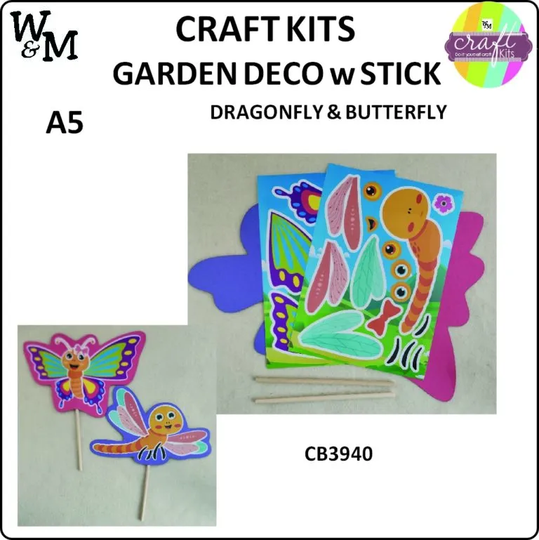 Craft Kit Garden Deco Dragonfly CB3940