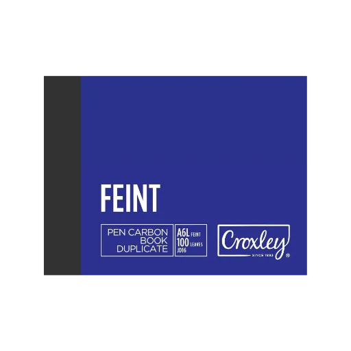 Book A6 L Feint Duplicate JD16 - Croxley 