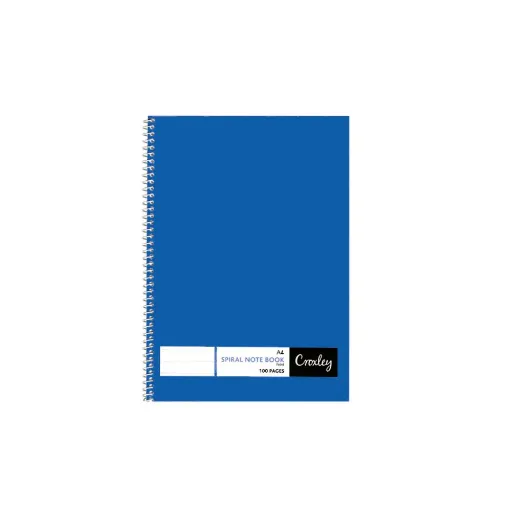 Book A4 Spiral Note Book JD377 - Croxley 