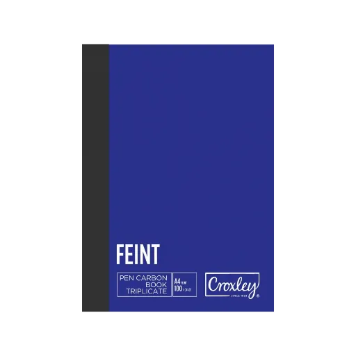 Book A4 Feint Triplicate JD555 - Croxley 